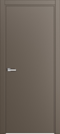 Межкомнатная дверь ORIGINAL 07 Монохромный кортекс, (396) Coffee, 600/700/800*2000 мм «Sofia» в Ярославле